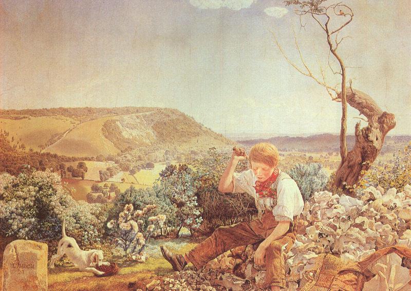 John Edward Brett The Stonebreaker oil painting image